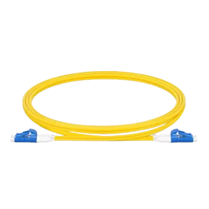 LC UPC to LC UPC Short Boot Duplex OS2 Single Mode LSZH 2.0mm Fiber Optic Patch Cable
