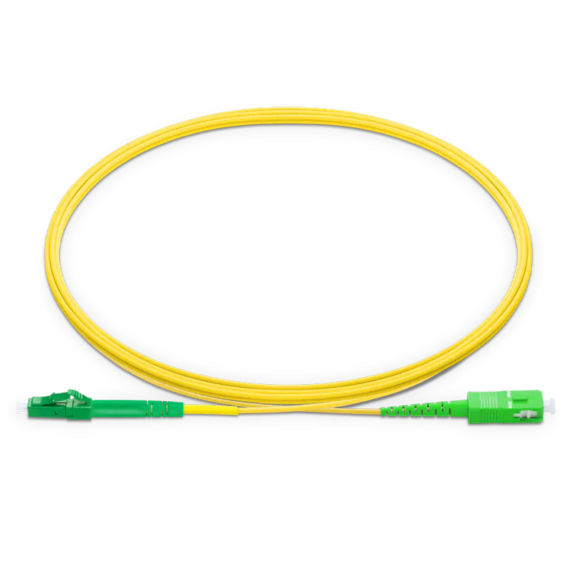 APC Simplex OS2 Single Mode LSZH 2.0mm Fiber Optic Patch Cable - Image 3