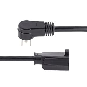 0.5m/1m Power Extension Cord, NEMA5-15R to NEMA5-15P - الصورة 2