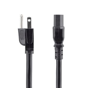 Heavy Duty Power Cord, NEMA 5-15P to C15 AC Power Cord, 15A 125V, 14AWG, Replacement Computer Power Cord, Monitor Power Cable, NEMA 5-15P to IEC 60320 C15 Power Cord - PC Power Supply Cable – Bild 2