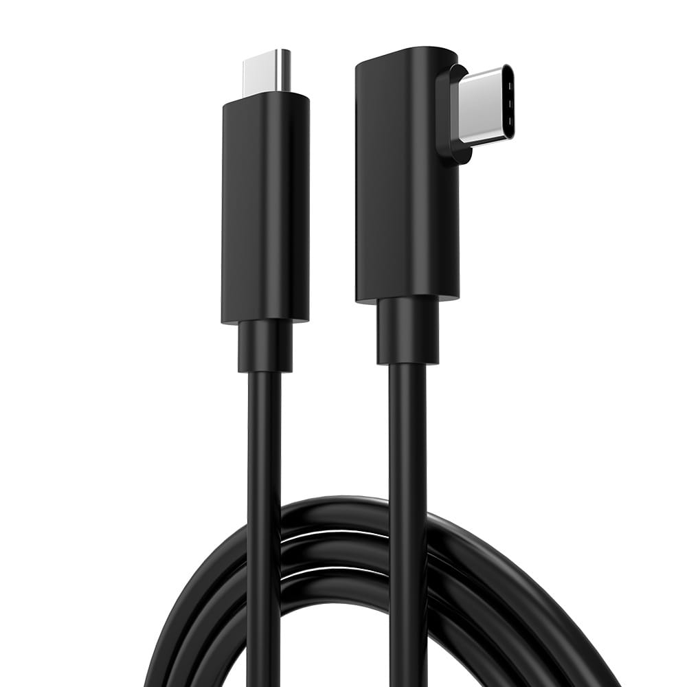 0.5m/1m/2m USB-C Fast Charging Cable, Rugged, Right-Angled, Charge & Sync, 60W (3A) PD, USB 2.0, TPE Jacket and Aramid Fiber - USB C Charging Cord