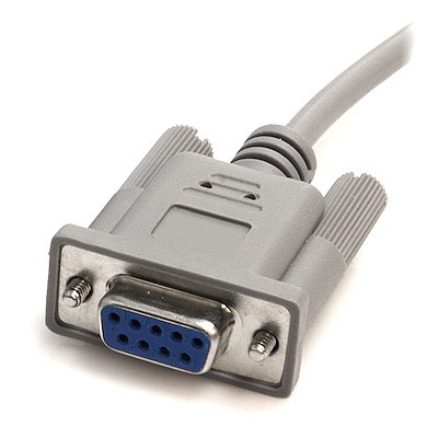 3m DB9 RS232 Serial Null Modem Cable F/F - Image 2