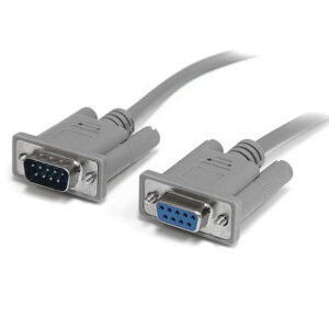 3m B9 RS232 Serial Null Modem Cable F/M