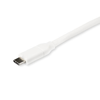 2m/4m USB-C Fast Charging Cable, Charge & Sync, 100W (5A) PD, USB 2.0, USB-IF Certified - White USB C Charging Cord - Image 2