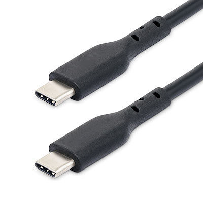 1m/2m USB-C Charging Cable, Charge & Sync, 60W (3A) PD, USB 2.0 Laptop Charger Cable - Black USB C Charging CordConnect a USB Type-C device to a USB-C wall charger or host computer