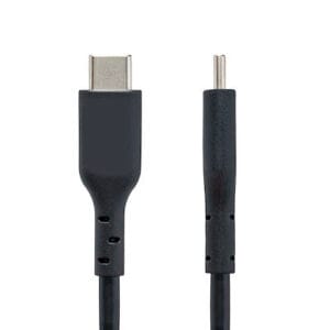 1m/2m USB-C Charging Cable, Charge & Sync, 60W (3A) PD, USB 2.0 Laptop Charger Cable - Black USB C Charging CordConnect a USB Type-C device to a USB-C wall charger or host computer - Image 2