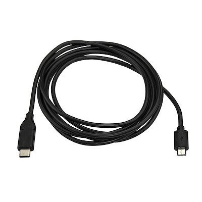 0.5m/1m/2m USB-C to Micro USB-B Cable, Data Cord, USB 2.0, USB C to Micro-B Data Transfer Cable - Image 2