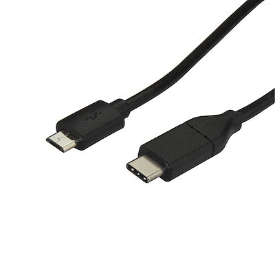 0.5m/1m/2m USB-C to Micro USB-B Cable, Data Cord, USB 2.0, USB C to Micro-B Data Transfer Cable