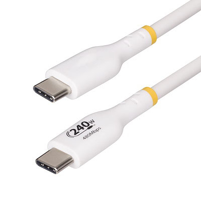 USB-C Charging Cable, USB-IF Certified USB C Cable, 240W PD EPR, USB 2.0 Type-C Laptop Charger Cord, USB-C Data Transfer Cable, TPE Jacket