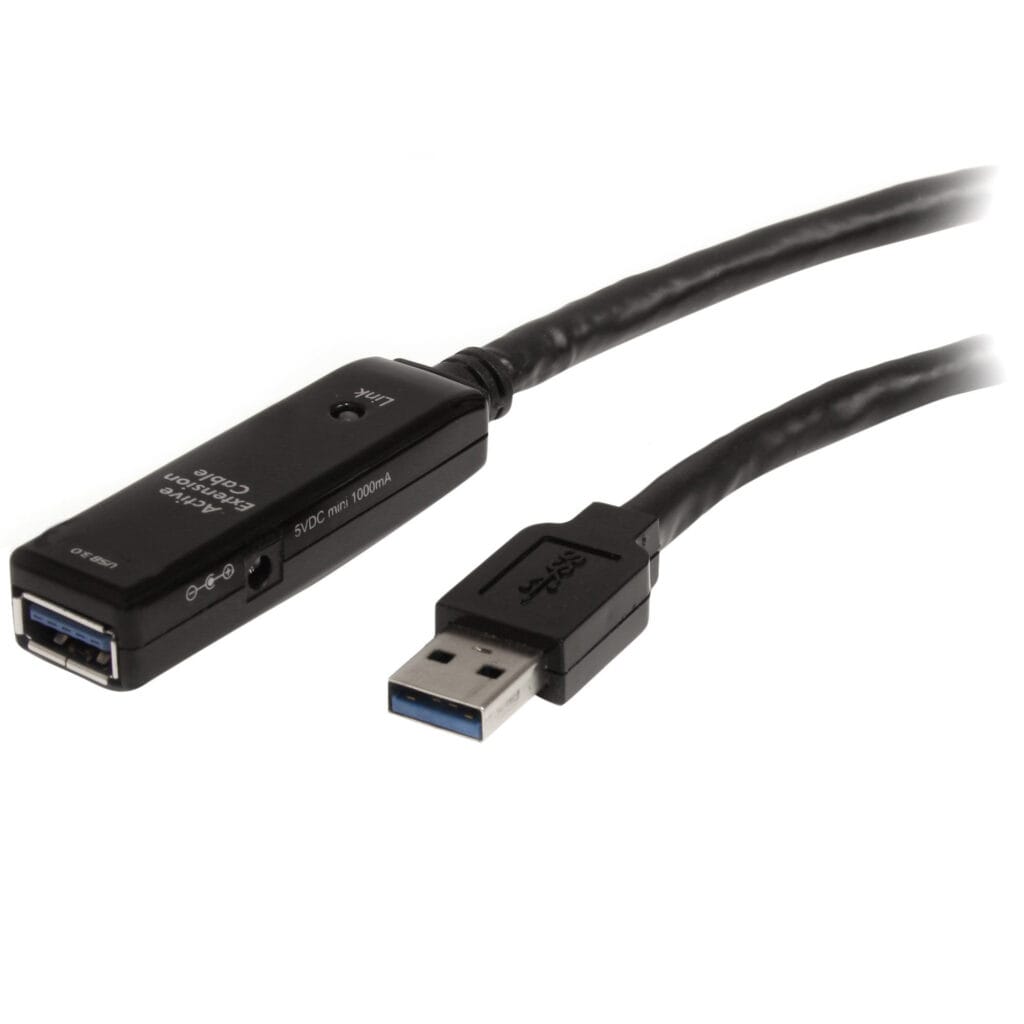 Câble d'extension actif USB 3.0 (5 Gbit/s) - M/F - TAA