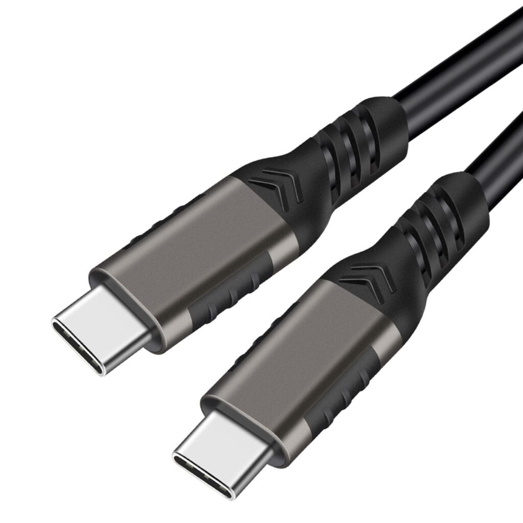 0.5m/1m USB-C Cable, USB 10Gbps, 100W (5A) Power Delivery, 8K 60Hz / 4K 144Hz DP Alt Mode, Thunderbolt Compatible