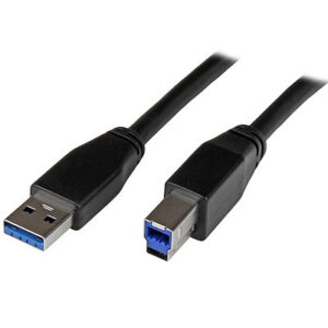 Active USB 3.0 (5Gbps) USB-A to USB-B Cable - M/M - 5m/10m - TAA