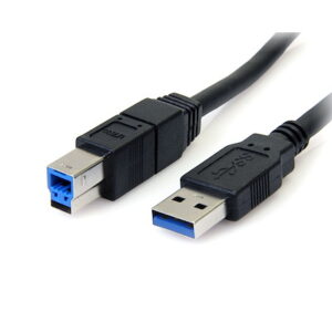 Black SuperSpeed USB 3.0 (5Gbps) Cable A to B - M/M