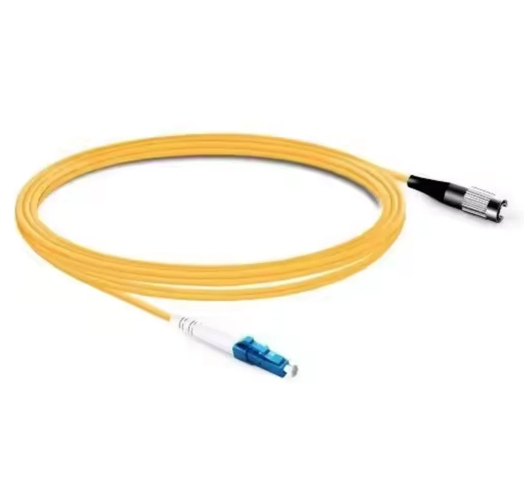 LC/UPC to FC/UPC OS2 Simplex Single-Mode Fiber Patch Cord, 2.0mm LSZH - 이미지 2